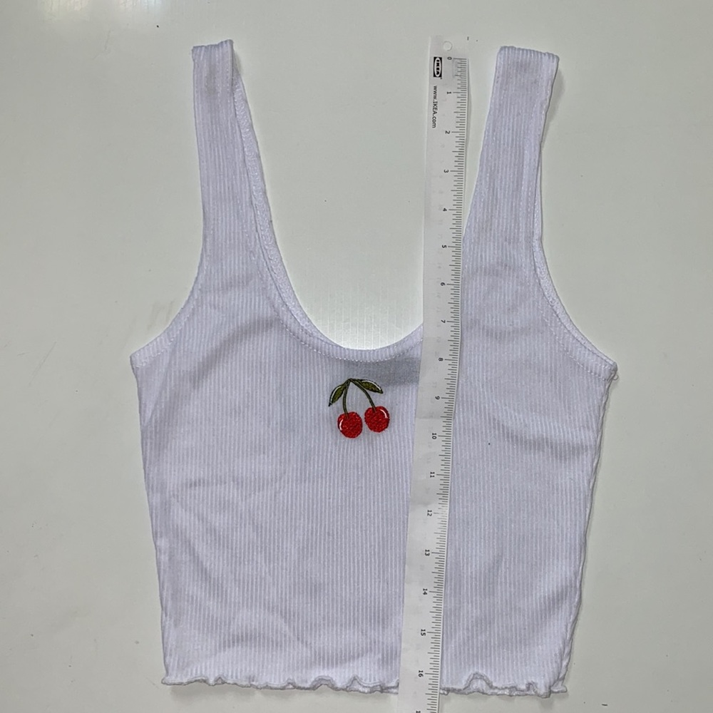 Cherry Crop Tank - Picture 3 of 5